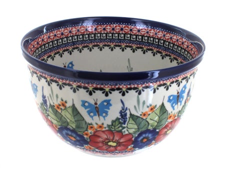 Zaklady Floral Butterfly Baking Accessories — Polish Pottery