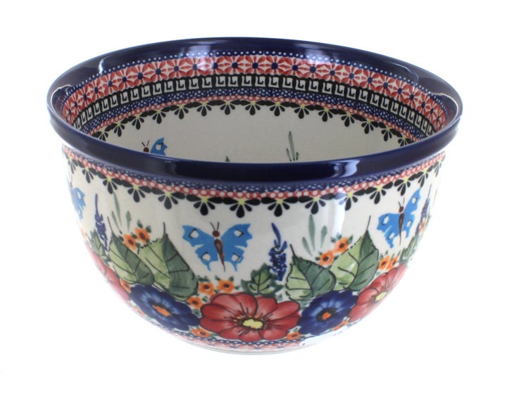 Zaklady Floral Butterfly Baking Accessories — Polish Pottery