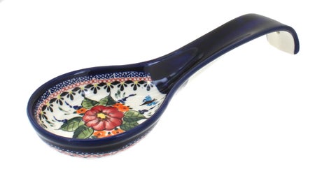 Zaklady Floral Butterfly Countertop Accessories — Polish Pottery