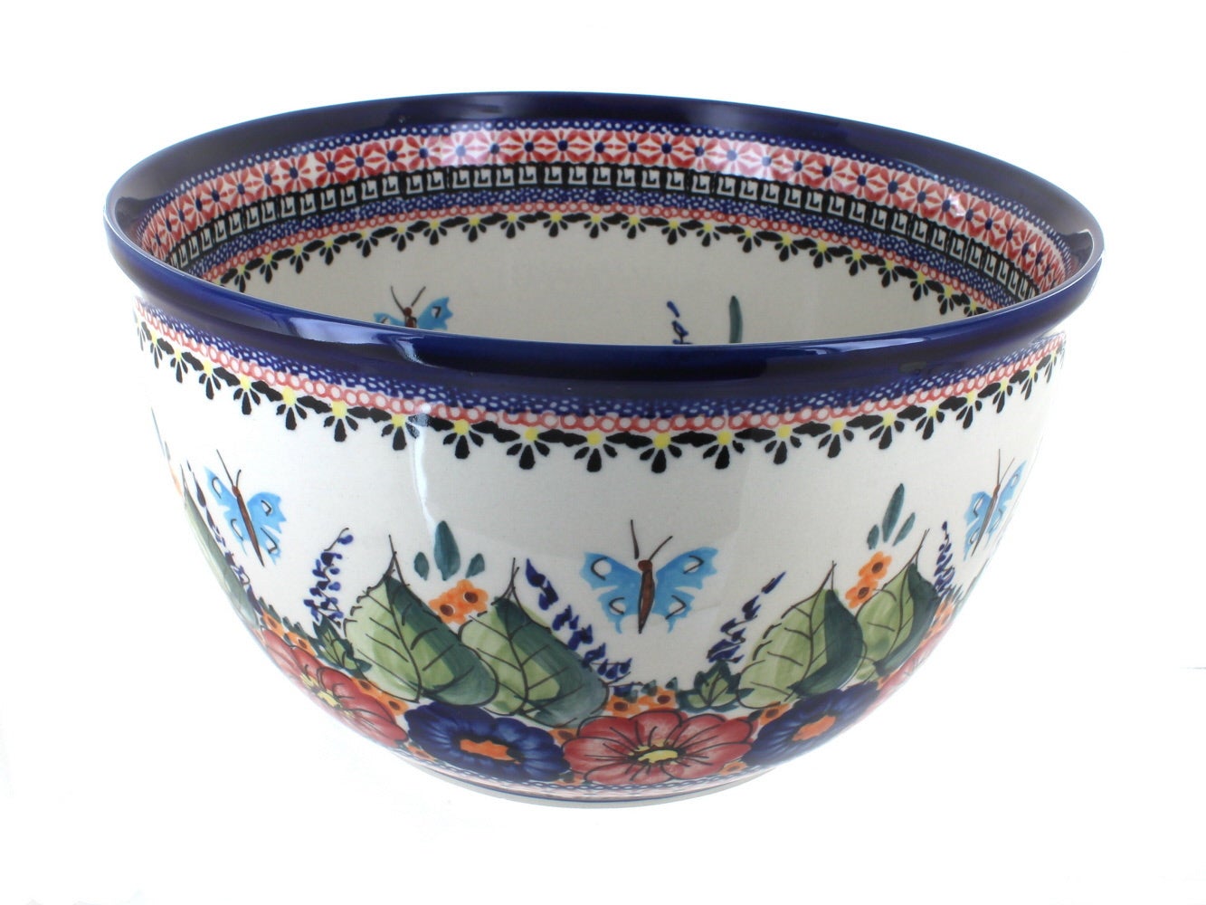 Zaklady Floral Butterfly Baking Accessories — Polish Pottery