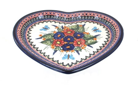 Zaklady Floral Butterfly Décor — Polish Pottery