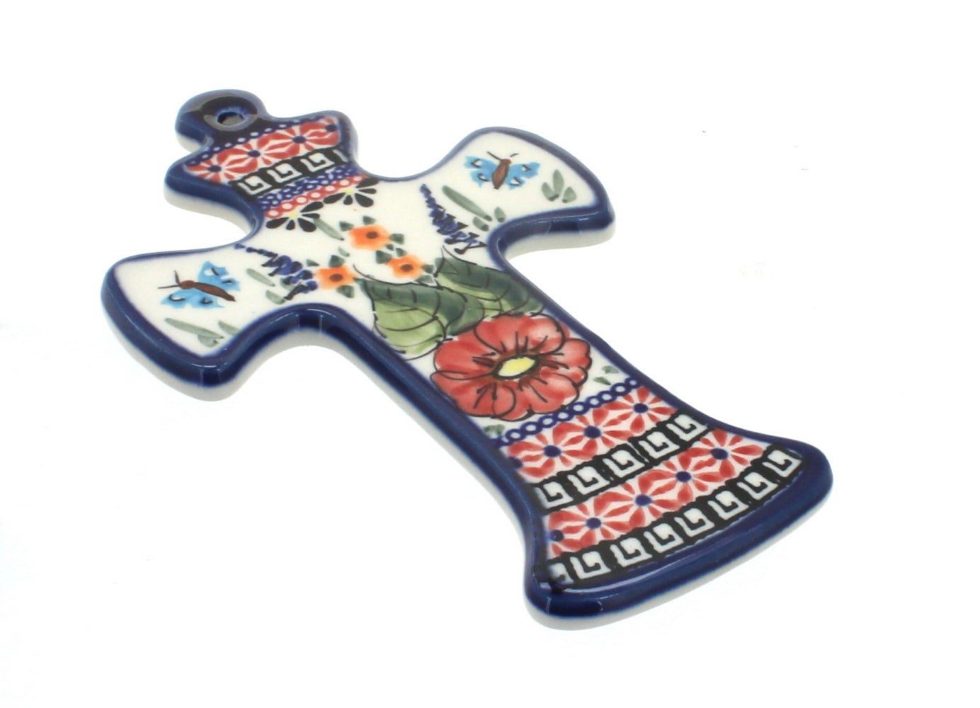 Zaklady Floral Butterfly Décor — Polish Pottery