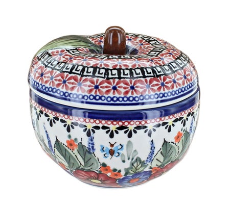 Zaklady Floral Butterfly Specialty Bakeware — Polish Pottery