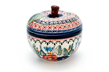 Zaklady Floral Butterfly Specialty Bakeware — Polish Pottery