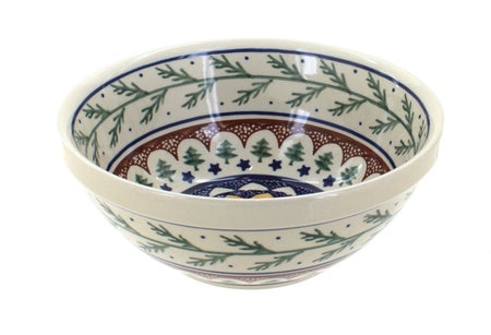Zaklady Evergreen Small Serving Piece — Polish Pottery