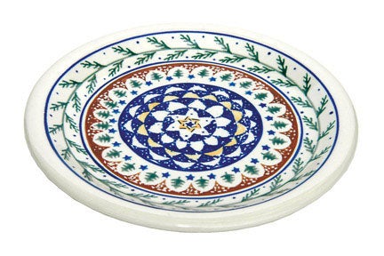 Detail image of Zaklady Evergreen Dining Plates & Bowls — Polish Pottery