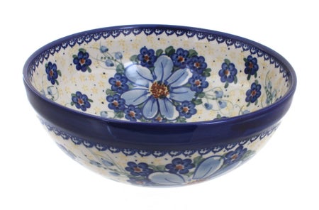 Vena Daisy Surprise Small Serving Piece — Polish Pottery
