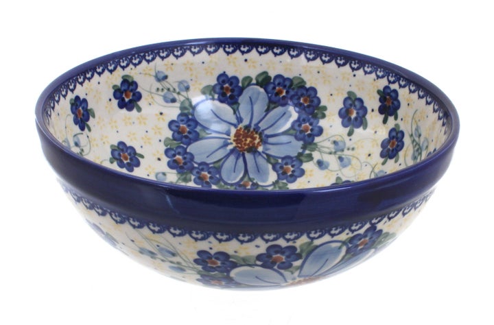 Vena Daisy Surprise Small Serving Piece — Polish Pottery