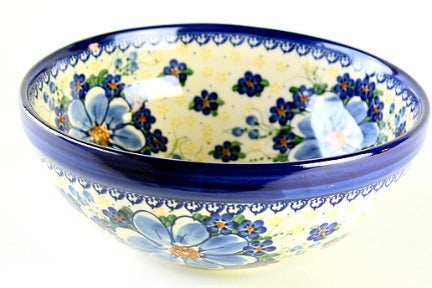 Detail image of Vena Daisy Surprise Small Serving Piece — Polish Pottery