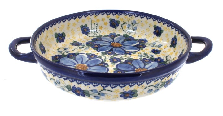 Vena Daisy Surprise Small Bakeware — Polish Pottery