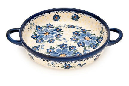 Detail image of Vena Daisy Surprise Small Bakeware — Polish Pottery