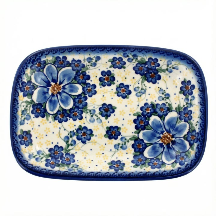 Vena Daisy Surprise Small Serving Piece — Polish Pottery