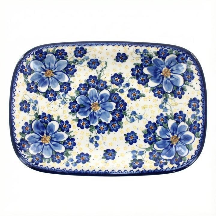 Vena Daisy Surprise Large Serving Piece — Polish Pottery