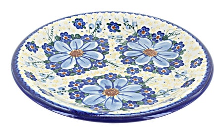 Vena Daisy Surprise Dining Plates & Bowls — Polish Pottery