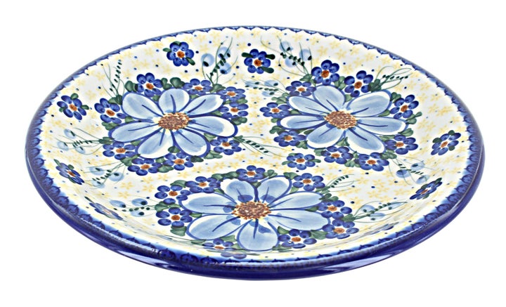 Vena Daisy Surprise Dining Plates & Bowls — Polish Pottery