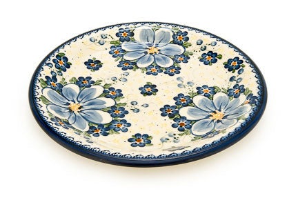 Vena Daisy Surprise Dining Plates & Bowls — Polish Pottery