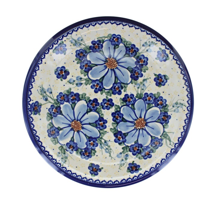 Vena Daisy Surprise Dining Plates & Bowls — Polish Pottery