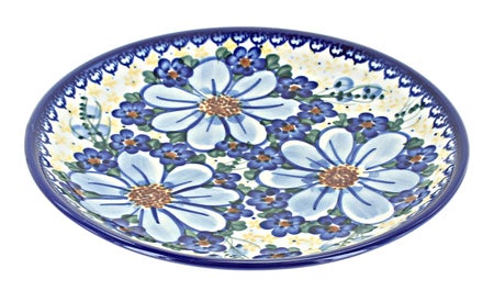 Vena Daisy Surprise Dining Plates & Bowls — Polish Pottery