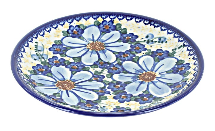 Vena Daisy Surprise Dining Plates & Bowls — Polish Pottery