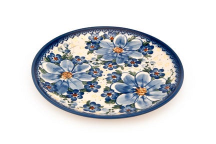 Vena Daisy Surprise Dining Plates & Bowls — Polish Pottery