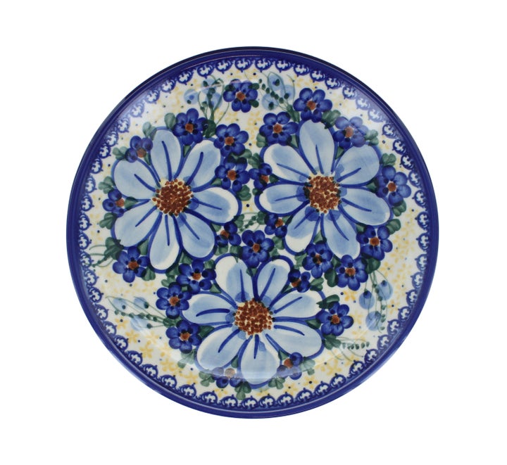 Vena Daisy Surprise Dining Plates & Bowls — Polish Pottery