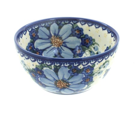 Vena Daisy Surprise Dining Plates & Bowls — Polish Pottery