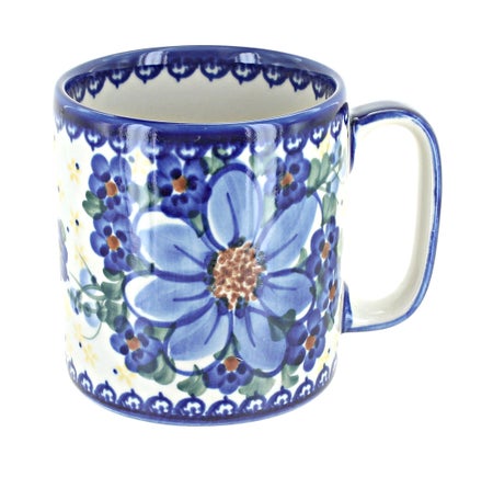 Vena Daisy Surprise Mug — Polish Pottery