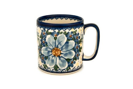 Vena Daisy Surprise Mug — Polish Pottery