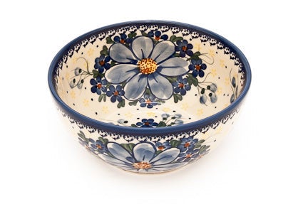 Detail image of Vena Daisy Surprise Dining Plates & Bowls — Polish Pottery