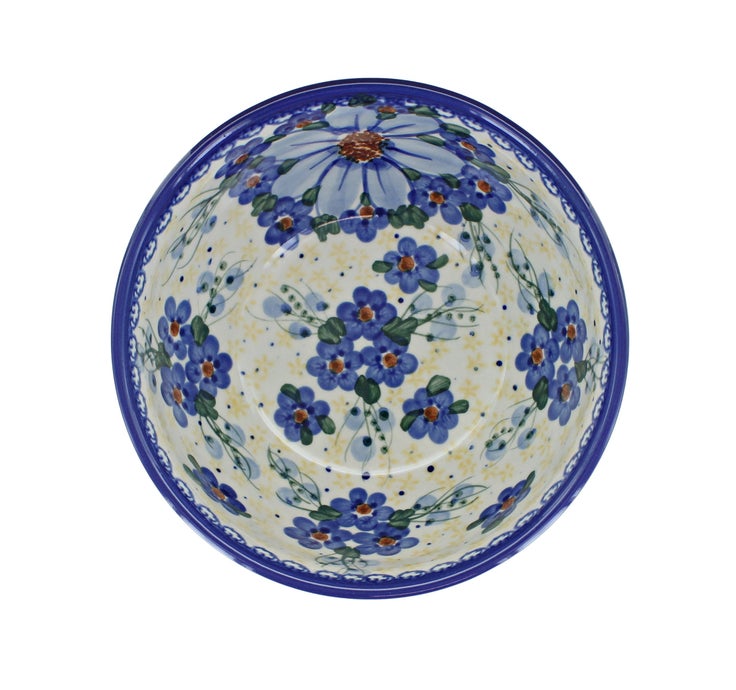 Detail image of Vena Daisy Surprise Dining Plates & Bowls — Polish Pottery