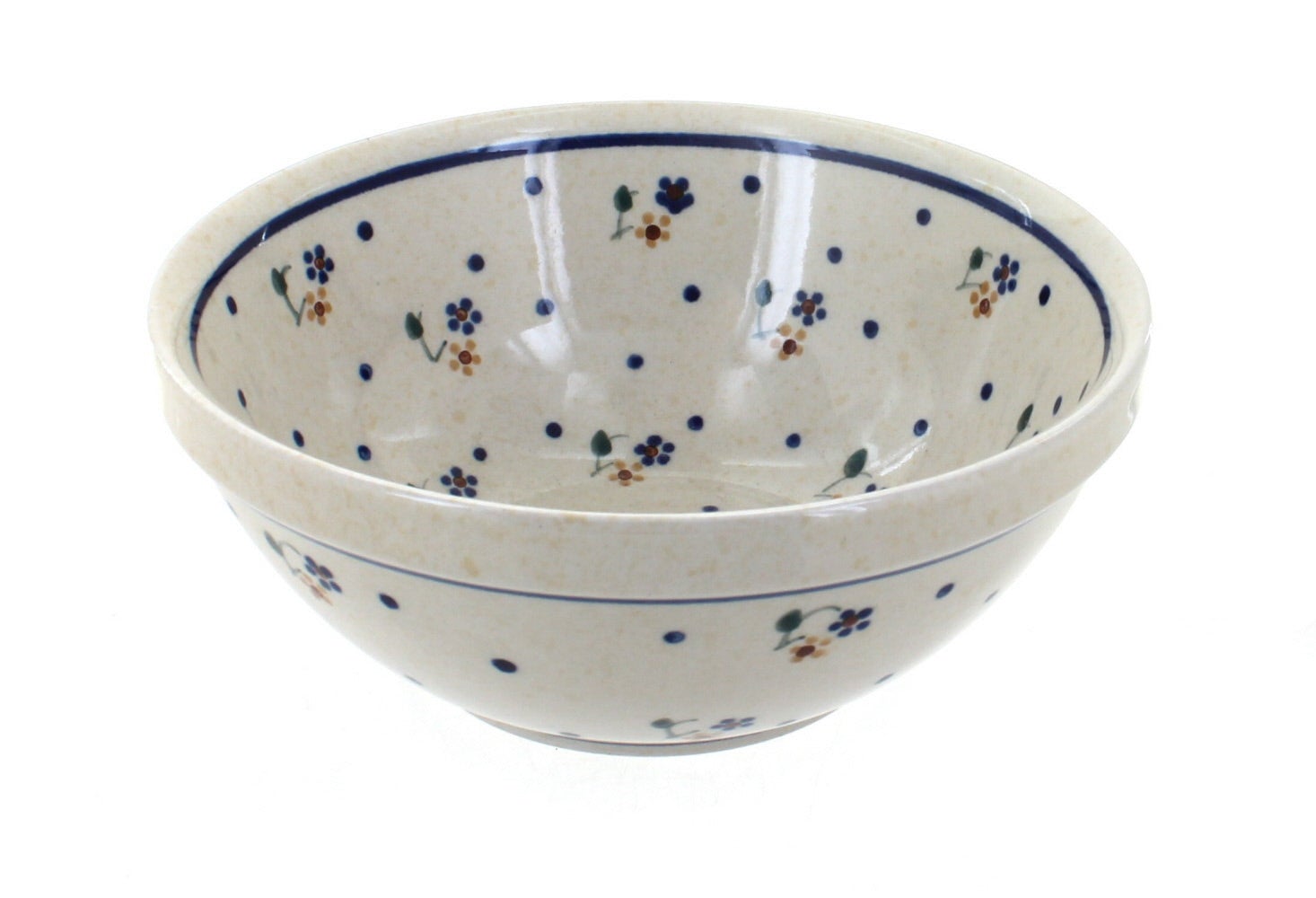 Zaklady Country Meadow Small Serving Piece — Polish Pottery