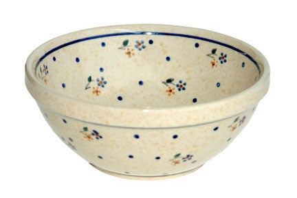 Zaklady Country Meadow Small Serving Piece — Polish Pottery