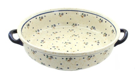 Zaklady Country Meadow Medium Bakeware — Polish Pottery