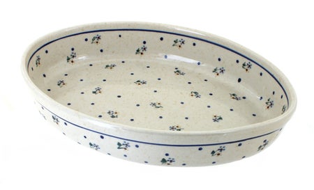 Zaklady Country Meadow Medium Bakeware — Polish Pottery