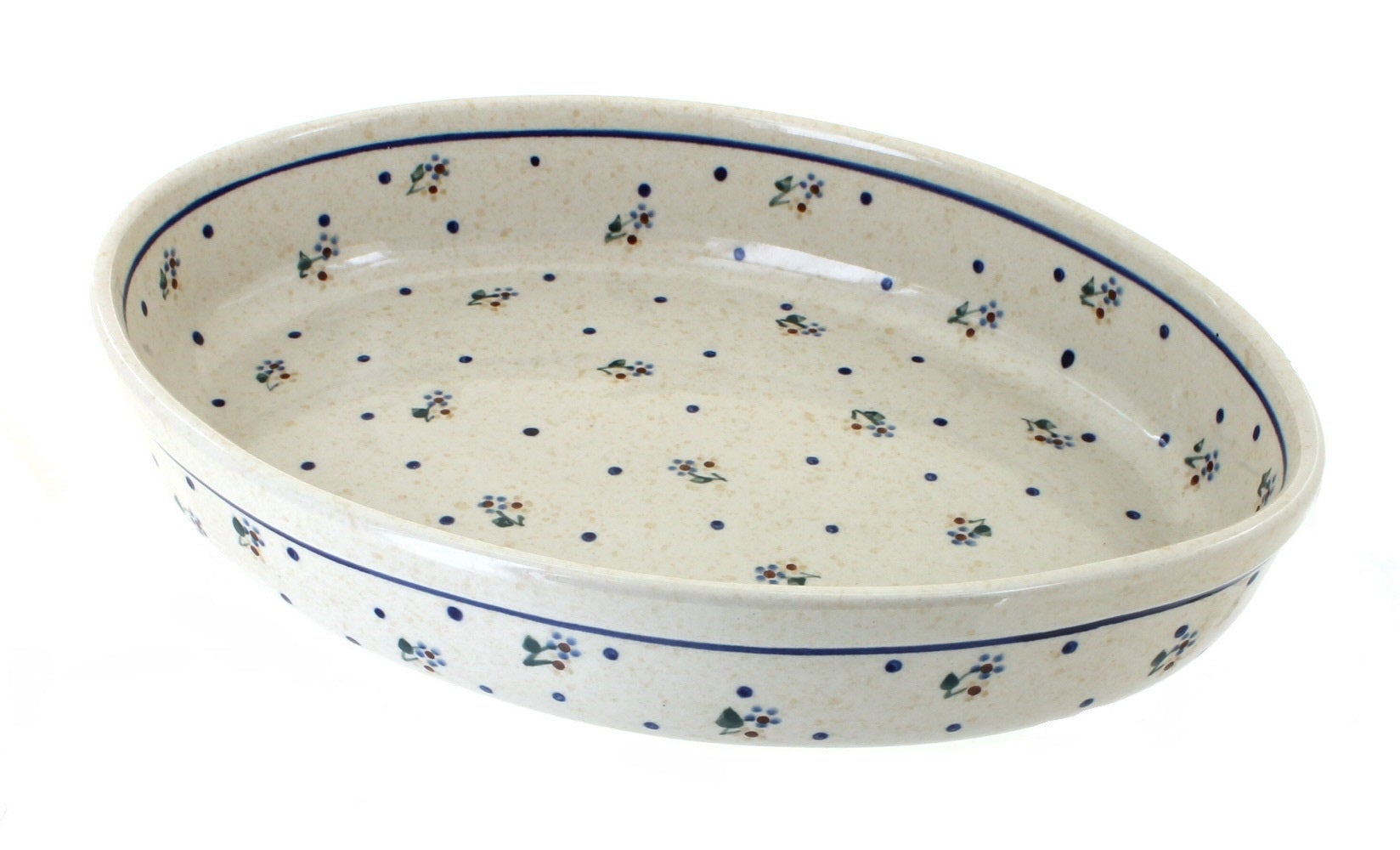 Zaklady Country Meadow Medium Bakeware — Polish Pottery