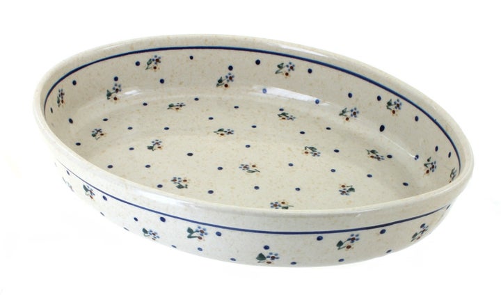 Zaklady Country Meadow Medium Bakeware — Polish Pottery