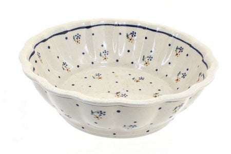 Zaklady Country Meadow Large Serving Piece — Polish Pottery