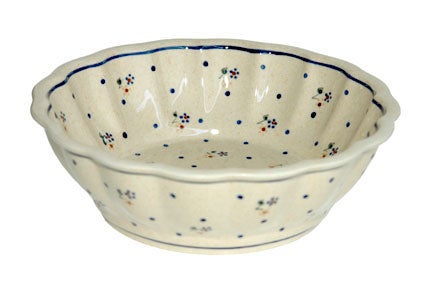 Detail image of Zaklady Country Meadow Large Serving Piece — Polish Pottery