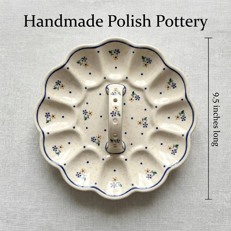 Detail image of Zaklady Country Meadow Dining Accessories — Polish Pottery