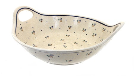 Zaklady Country Meadow Large Serving Piece — Polish Pottery