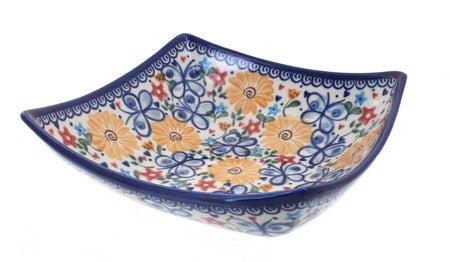 Vena Butterfly Medium Serving Piece — Polish Pottery