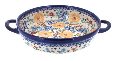 Vena Butterfly Small Bakeware — Polish Pottery
