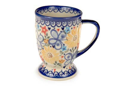 Detail image of Vena Butterfly Mug — Polish Pottery