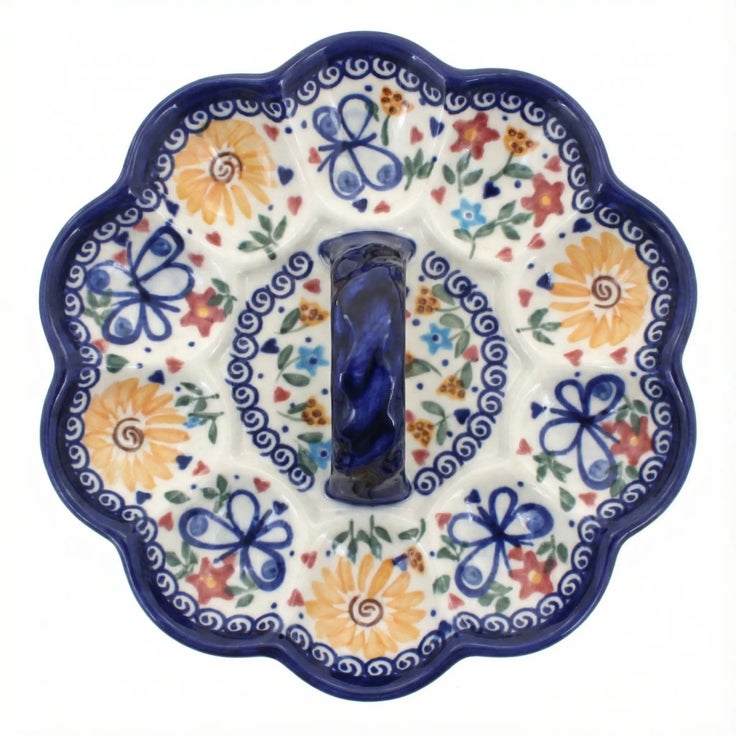 Detail image of Vena Butterfly Dining Accessories — Polish Pottery
