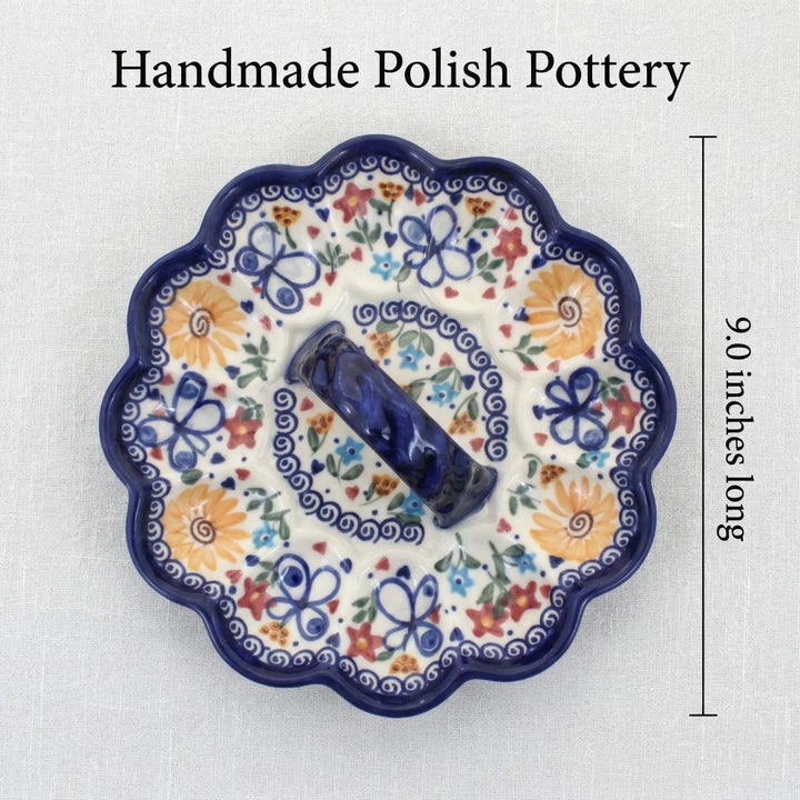 Vena Butterfly Dining Accessories — Polish Pottery