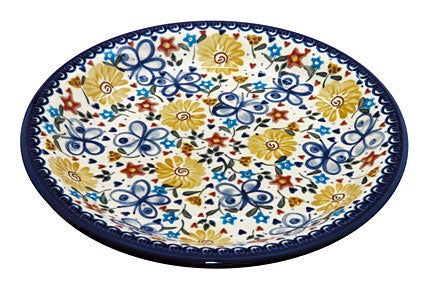Detail image of Vena Butterfly Dining Plates & Bowls — Polish Pottery