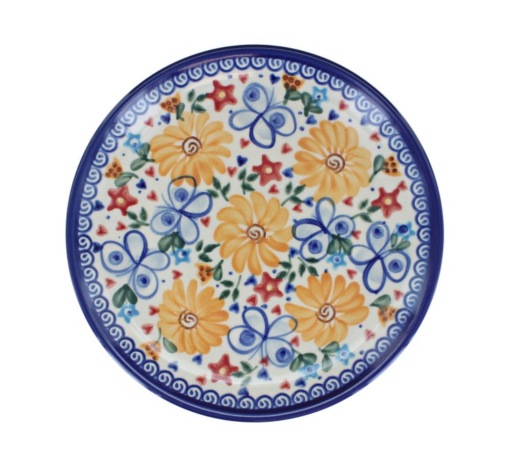 Detail image of Vena Butterfly Dining Plates & Bowls — Polish Pottery
