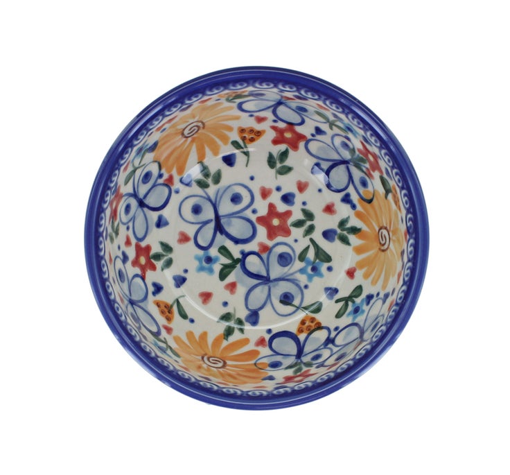 Detail image of Vena Butterfly Dining Plates & Bowls — Polish Pottery