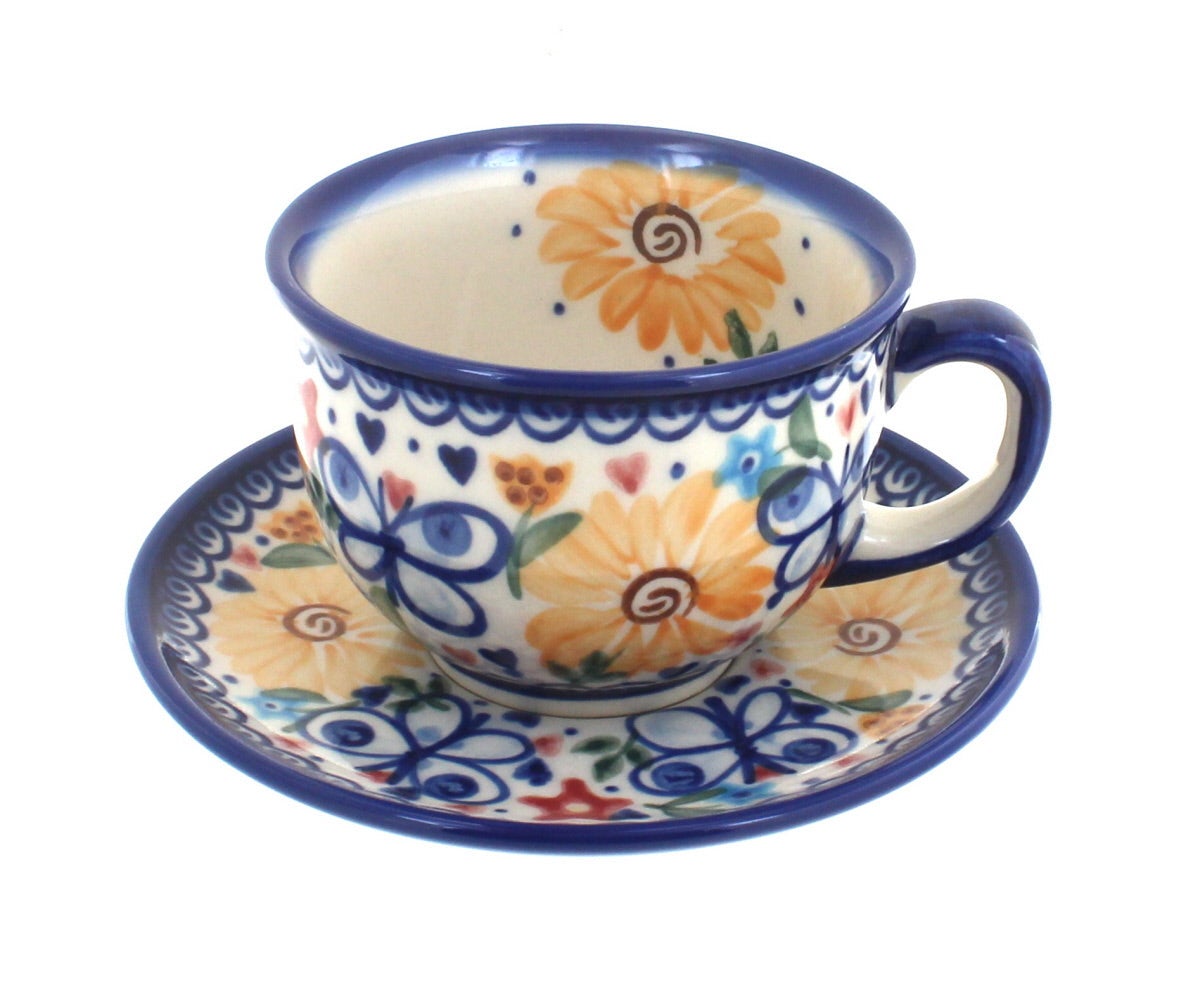 Vena Butterfly Coffee & Tea Accessories — Polish Pottery