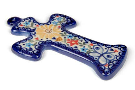 Detail image of Vena Butterfly Décor — Polish Pottery